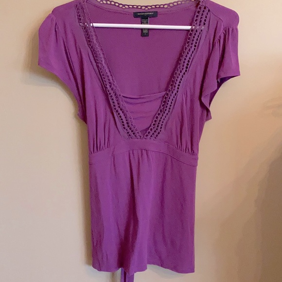 3/$15 Banana Republic purple tunic - Picture 2 of 8